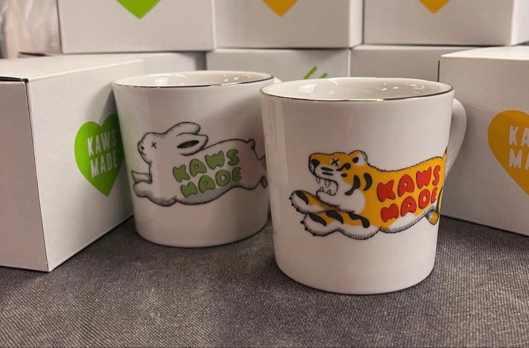 KAWS MADE マグカップ 2個 HUMAN MADE NIGO KAWS