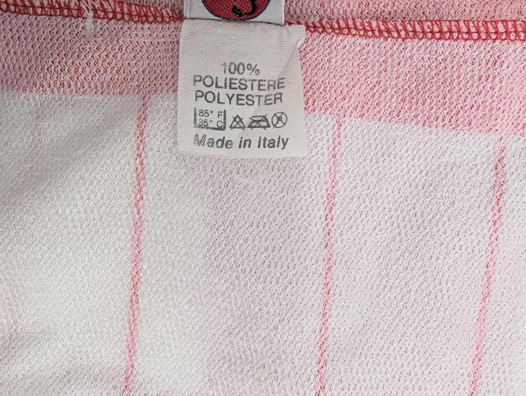 希少イタリア製 Castelli 男性用レトロ サイクルジャージ デッドストック