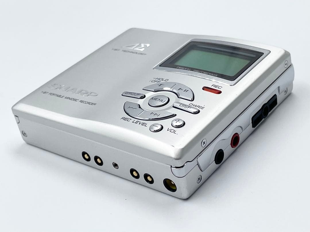 録音再生◯ 外観美品　SHARP MD-DR7 Auvi MDレコーダー