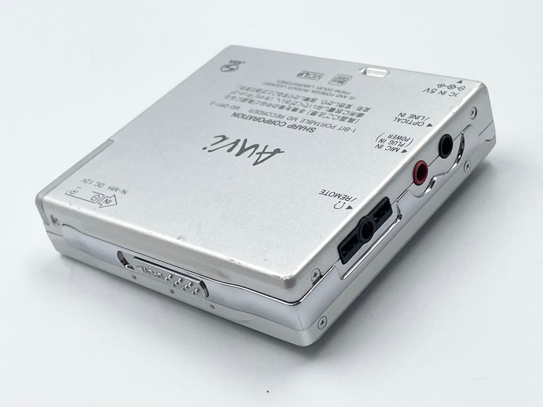 録音再生◯ 外観美品　SHARP MD-DR7 Auvi MDレコーダー
