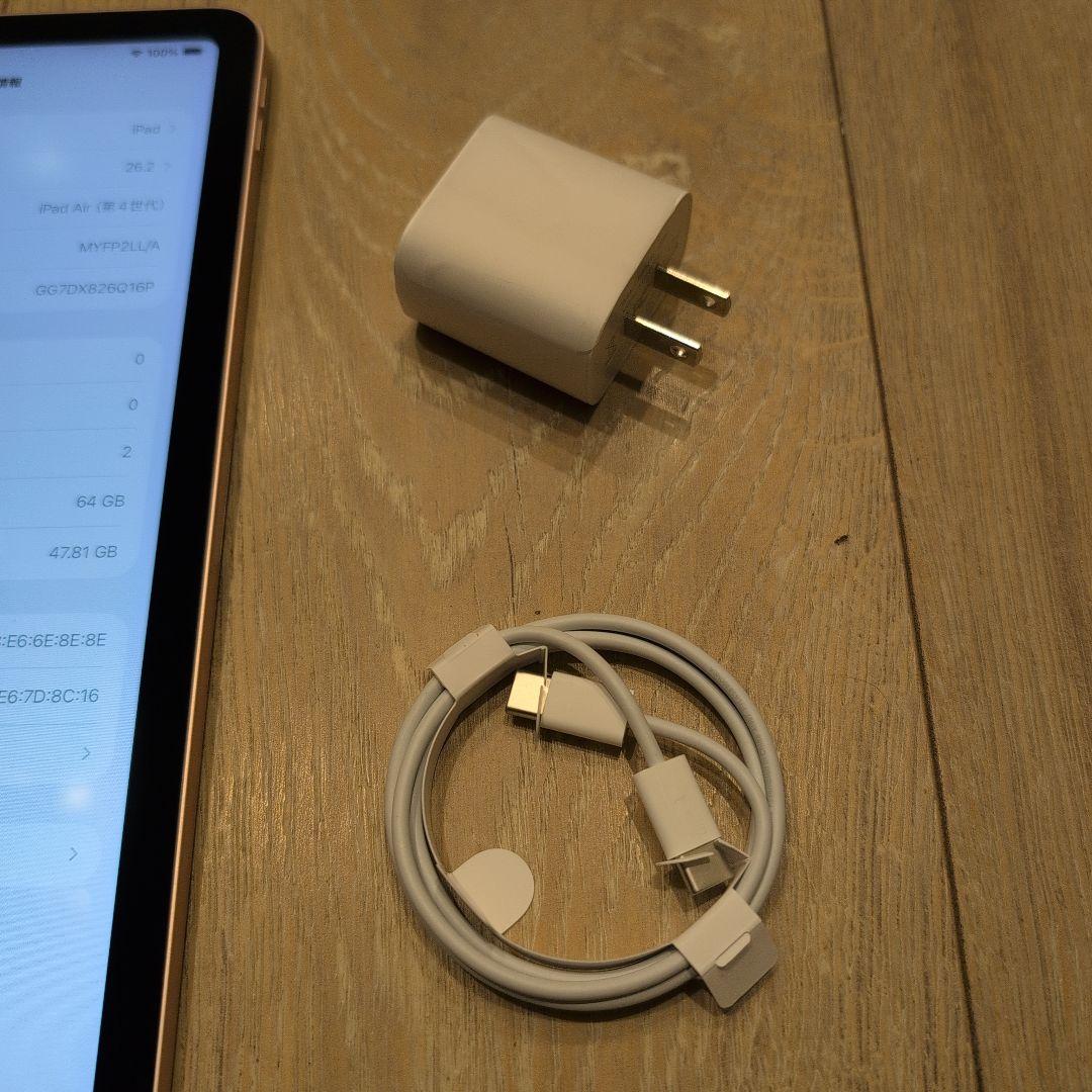 Apple iPad Air 第４世代 Pink ピンク 4th 本体