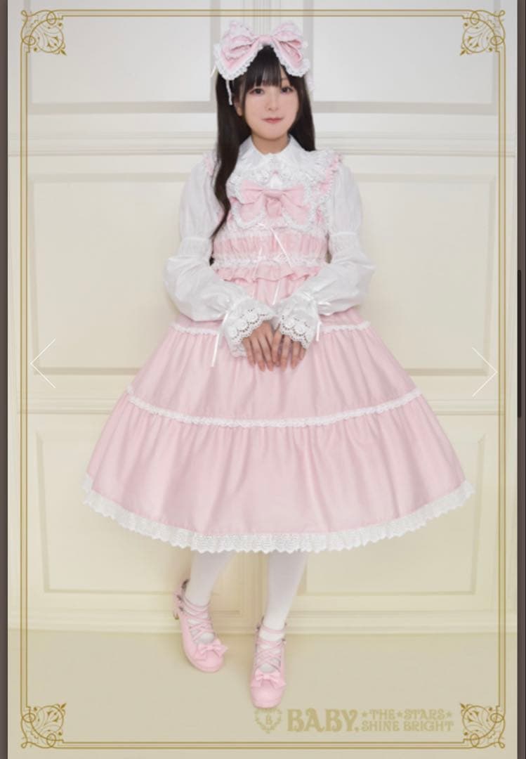 BABY♡シャーリングベビードールジャンパースカート