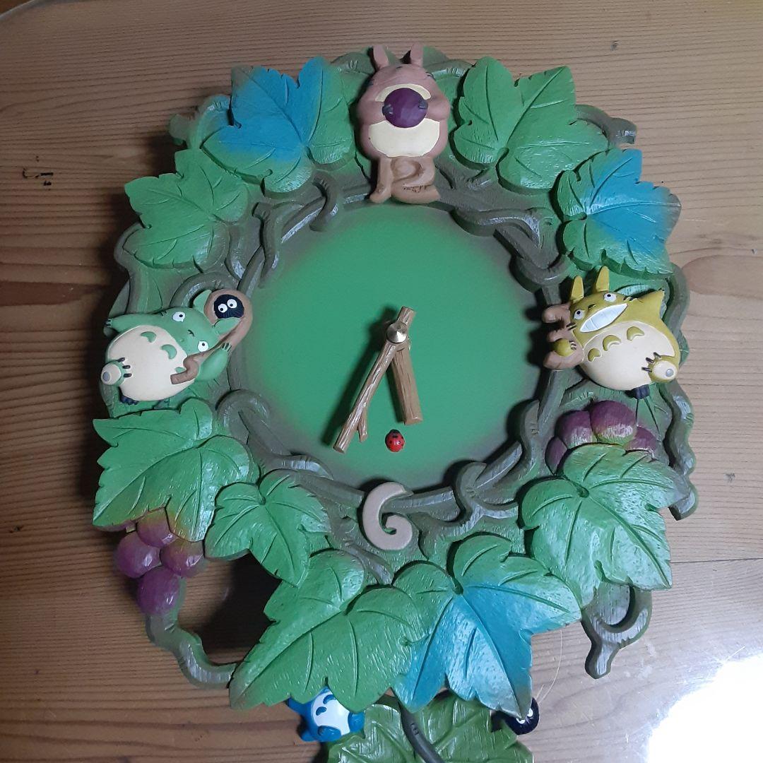 トトロ　壁掛け時計　中古