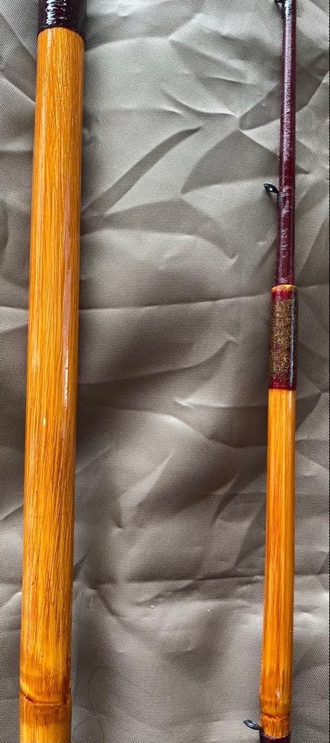 m403竹製黒鯛チヌ竿 横浜伝統のヘチ竿
