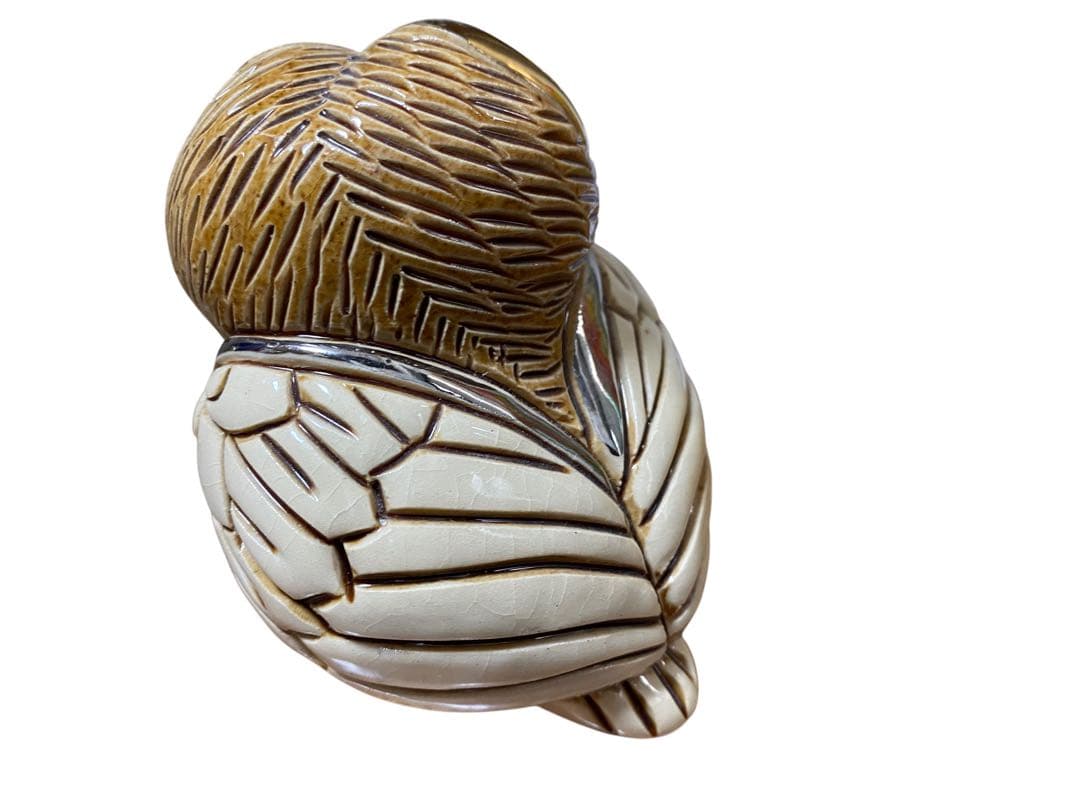 フクロウ　リアコナダ　フクロウ　置物　金色フクロウ　開運　商売繁盛