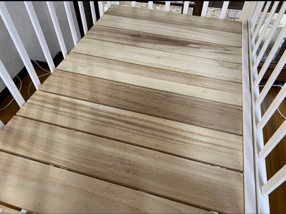 KATOJIカトージベビーベッド　アーチ　ハイポジションタイプ　レギュラーサイズ