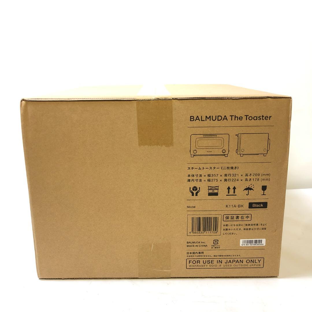 【未開封】 バルミューダ The Toaster ブラック K11A-BK