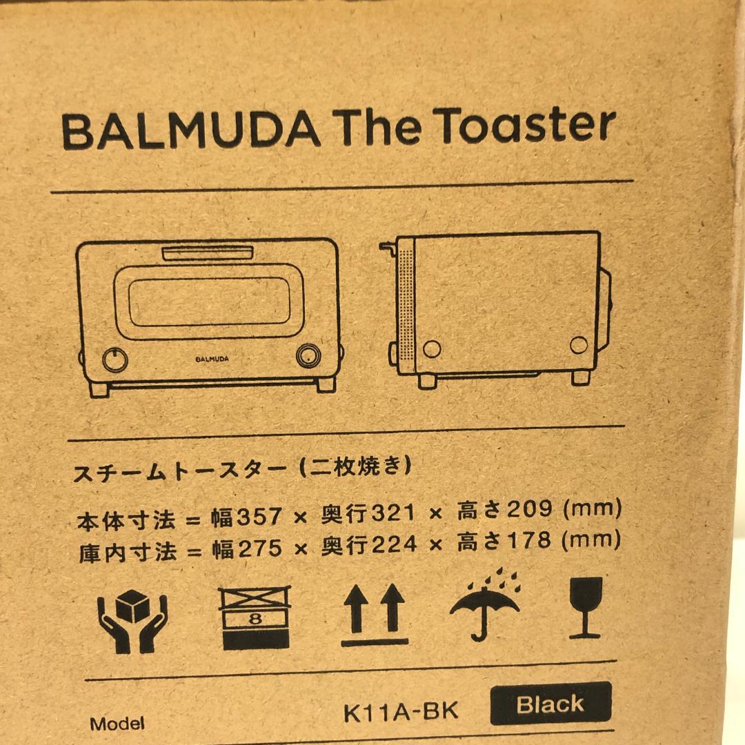 【未開封】 バルミューダ The Toaster ブラック K11A-BK