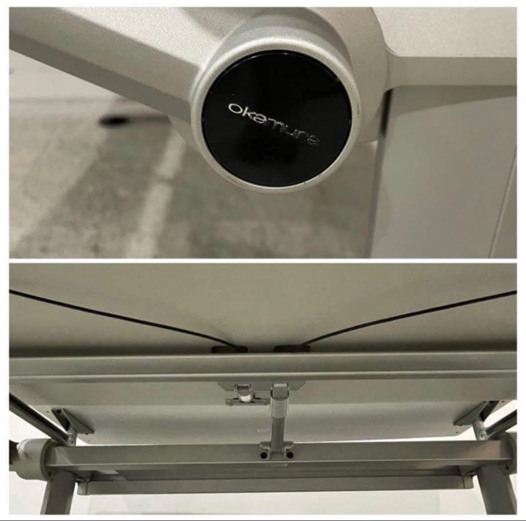 オカムラ　OKAMURA　クルーズ　Bタイプ　PCデスク　昇降機能付