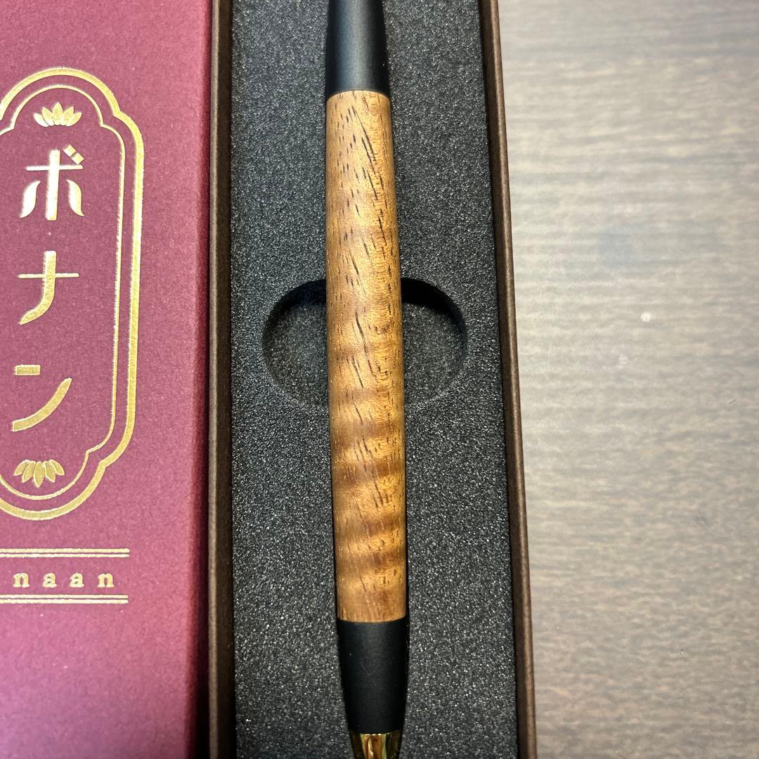 ボナンペン　ハワイアンコアカーリー　シャーペン　真鍮金具　新品未使用