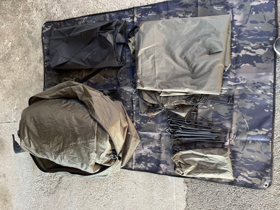 WAQ Paramount Dome テント オリーブ　焚き火台おまけ