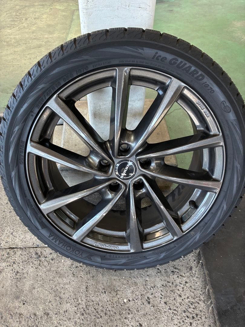 フィアット500X スタッドレスタイヤセット