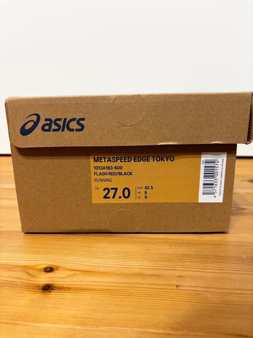 アシックス SPEED EDGE TOKYO 27.0 ランニング