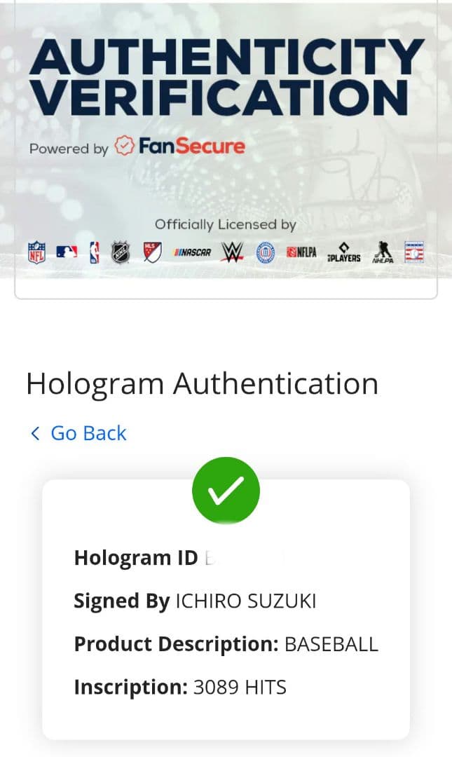 【証明あり】イチロー／直筆サインボール／3089hitsインスクリプション入り