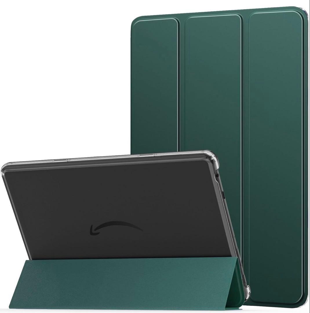 FireHD10 32GB+MoKoダークグリーンカバー+エレコムガラスフィルム