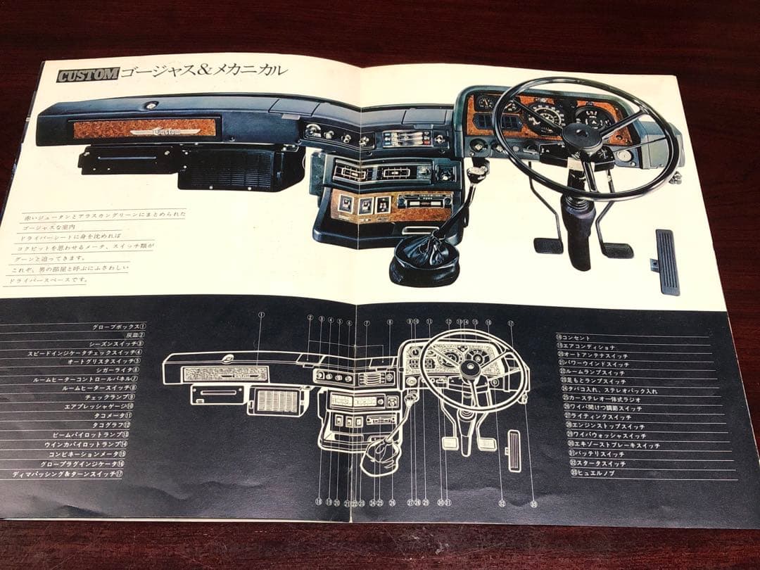 CUSTOM カタログ　一番星　大型トラック　三菱ふそう