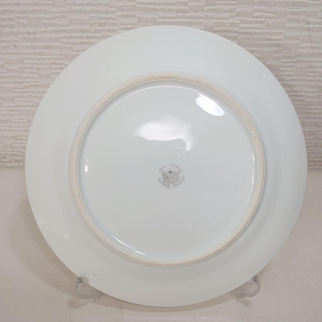 アンティーク オールドジャパン クリスマスボール ケーキ皿 4枚 ハンドペイント