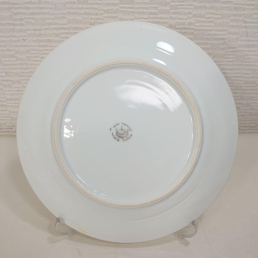 アンティーク オールドジャパン クリスマスボール ケーキ皿 4枚 ハンドペイント