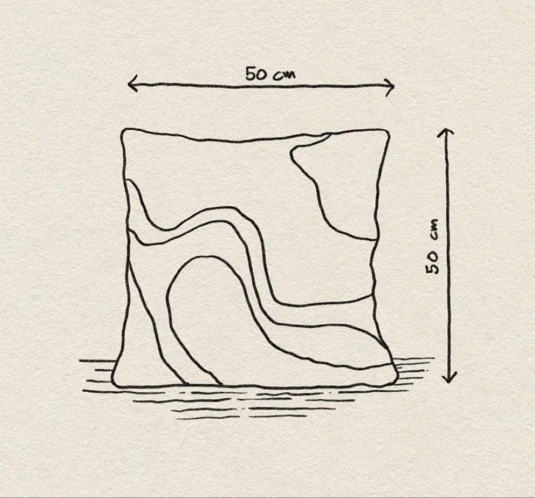 【超美品】Ferm Living Vista Cushion(中材込み)