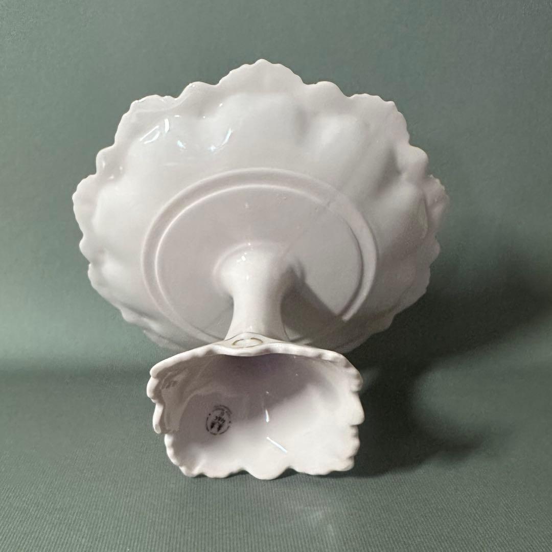 状態良好◇ショドフ　ホドフ　H &Ｃ◇ピンクポーセリン　コンポート皿　小さめ