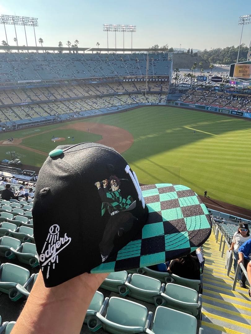 8/15【ドジャースタジアム先着限定】鬼滅の刃×ドジャースコラボキャッ