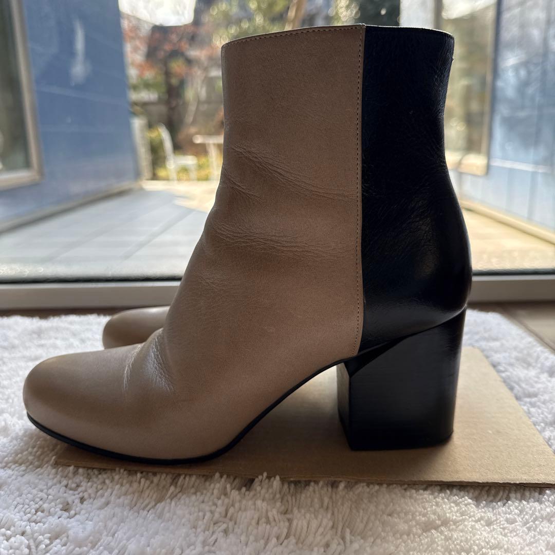 中古MaisonMargiela メゾンマルジェラ　バイカラー　ブーツ