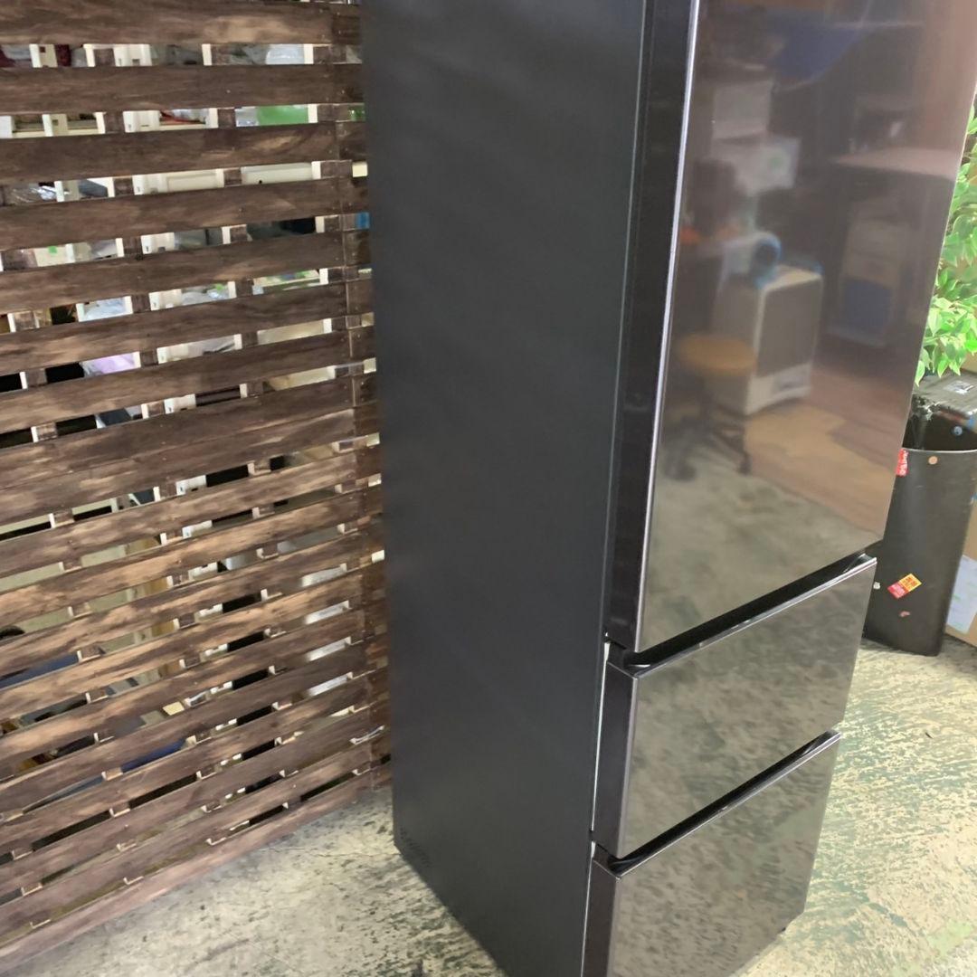 I995\" 日立 3ドア 315L 冷蔵庫 R-V32KV (K) 19年製