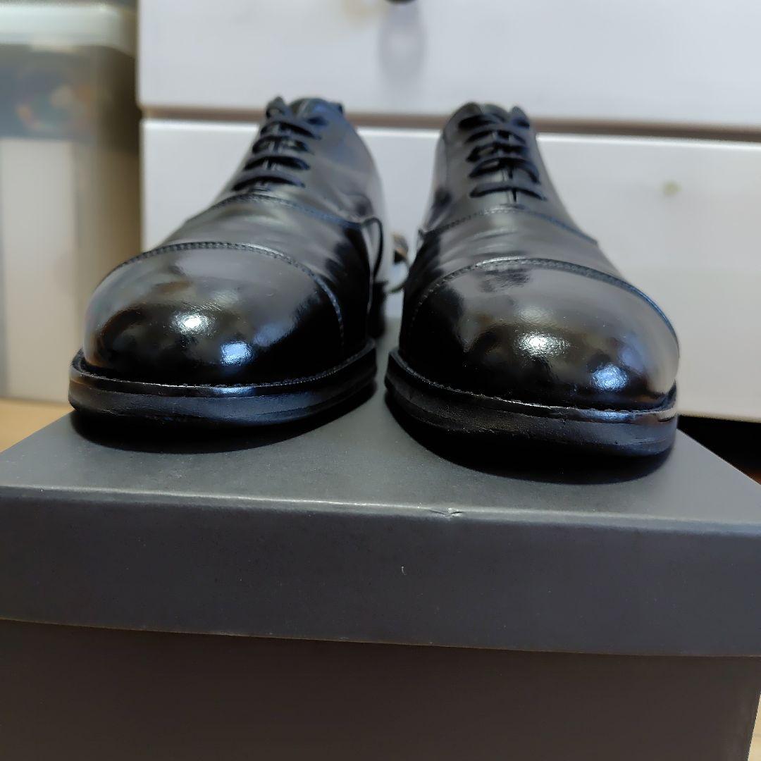 定価4.4万 三陽山長 柔二 26cm UK8ドレススニーカー