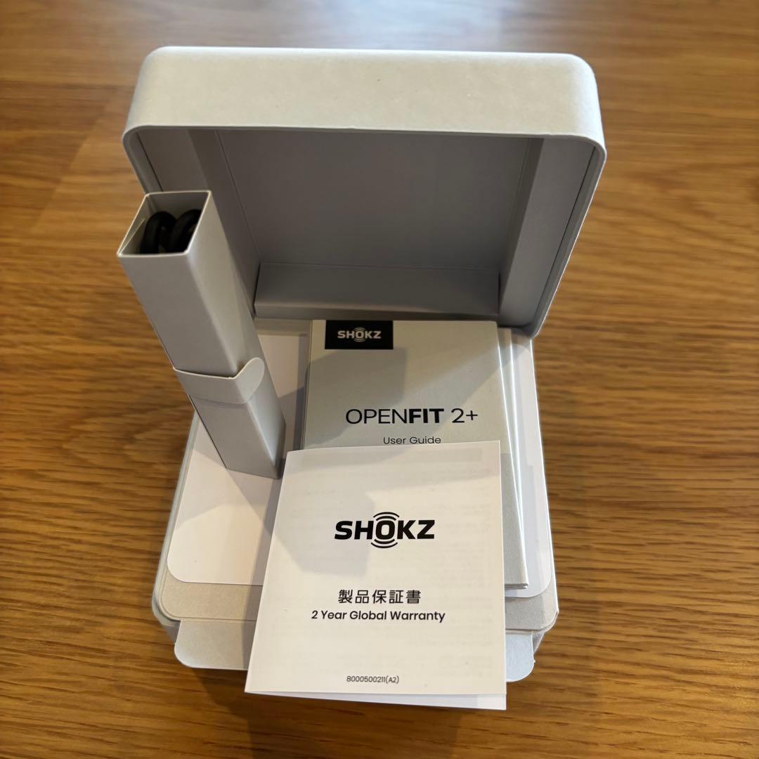 Shokz OPENFIT2+ Plus Dolby Audio ブラック