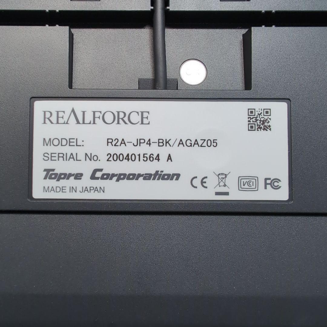 キーボード Topre Realforce R2A-JP4-BK