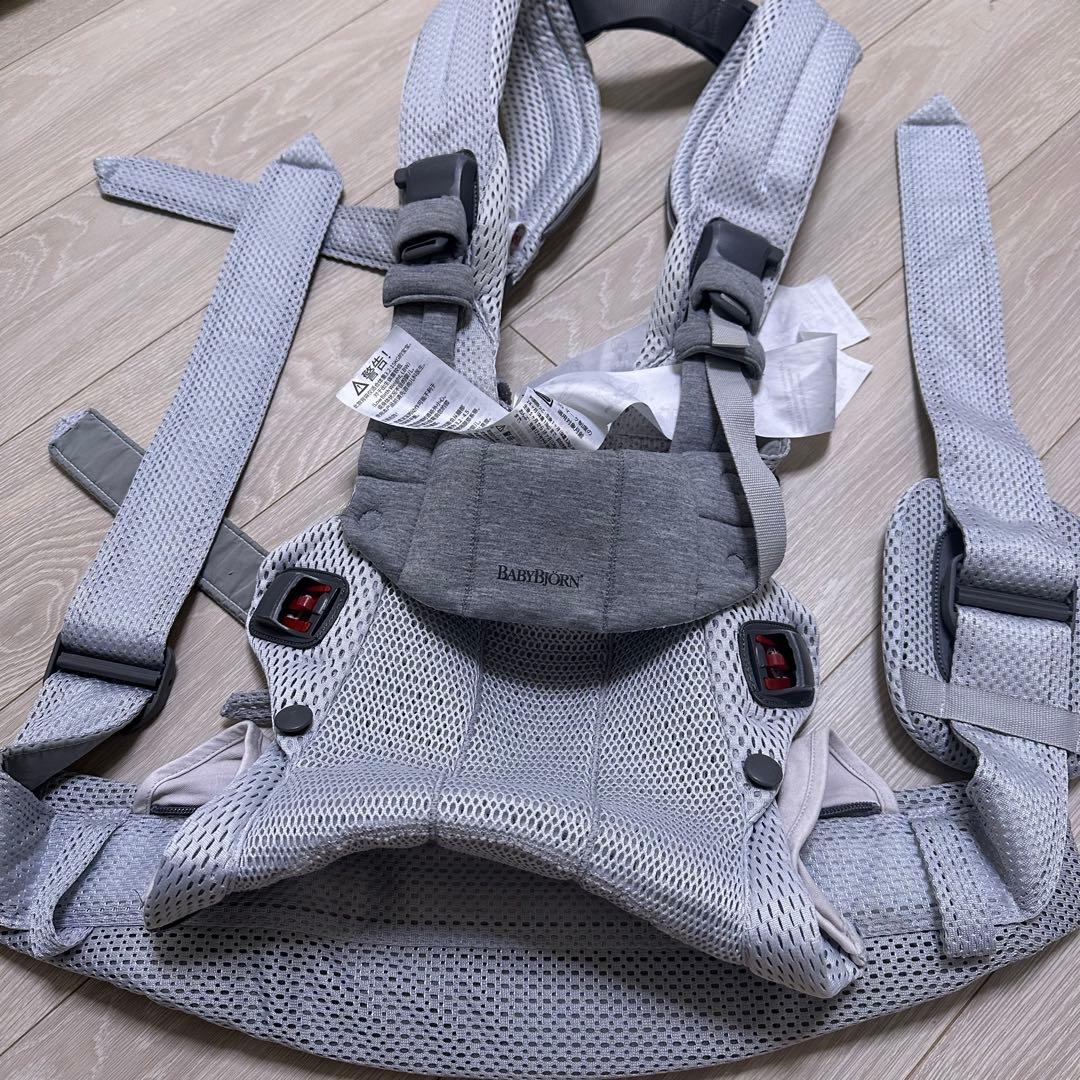 5点　ベビービョルン　ハーモニー　シルバー　専用スタイ　防寒カバー　UNIQLO