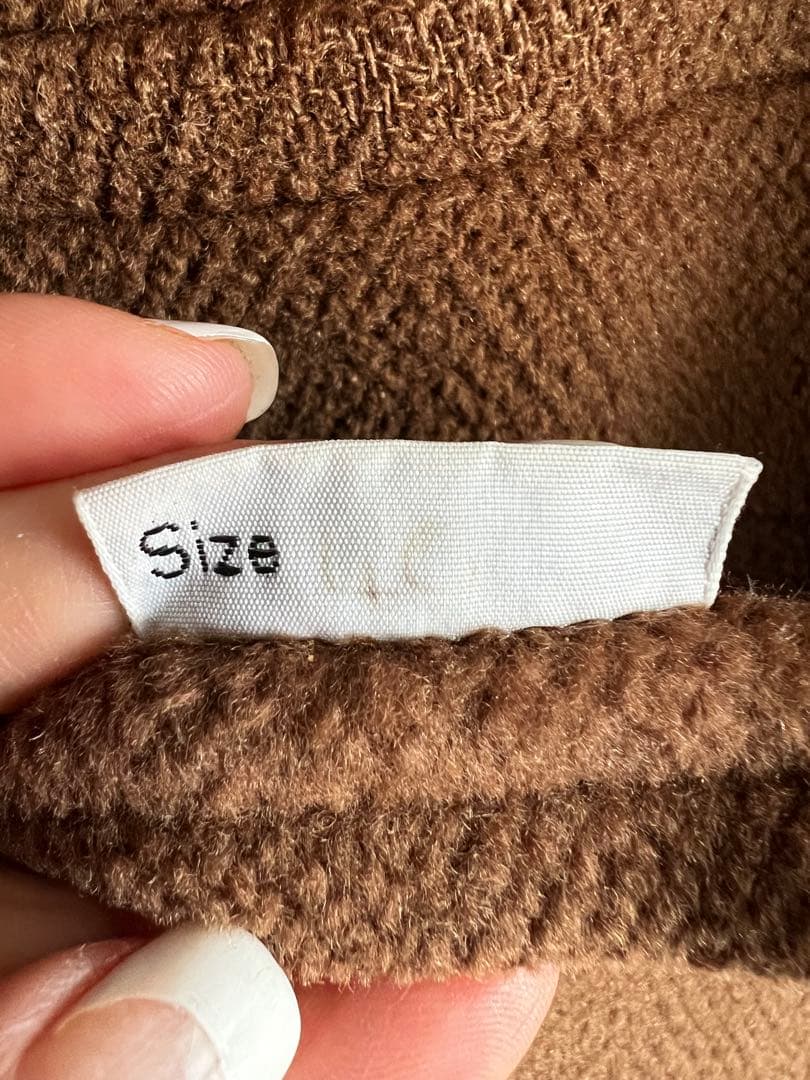 激レア！ヴァンテージINVERTERE ブラウン ダッフルコート 40 難あり