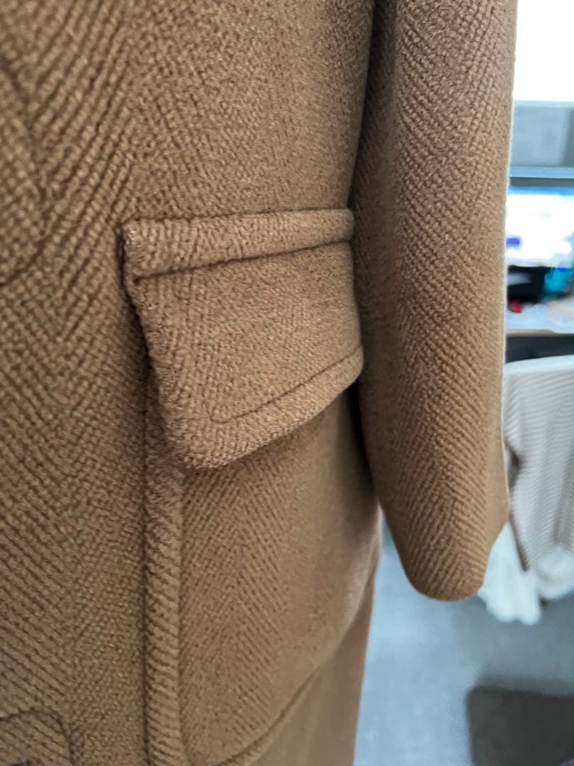 激レア！ヴァンテージINVERTERE ブラウン ダッフルコート 40 難あり