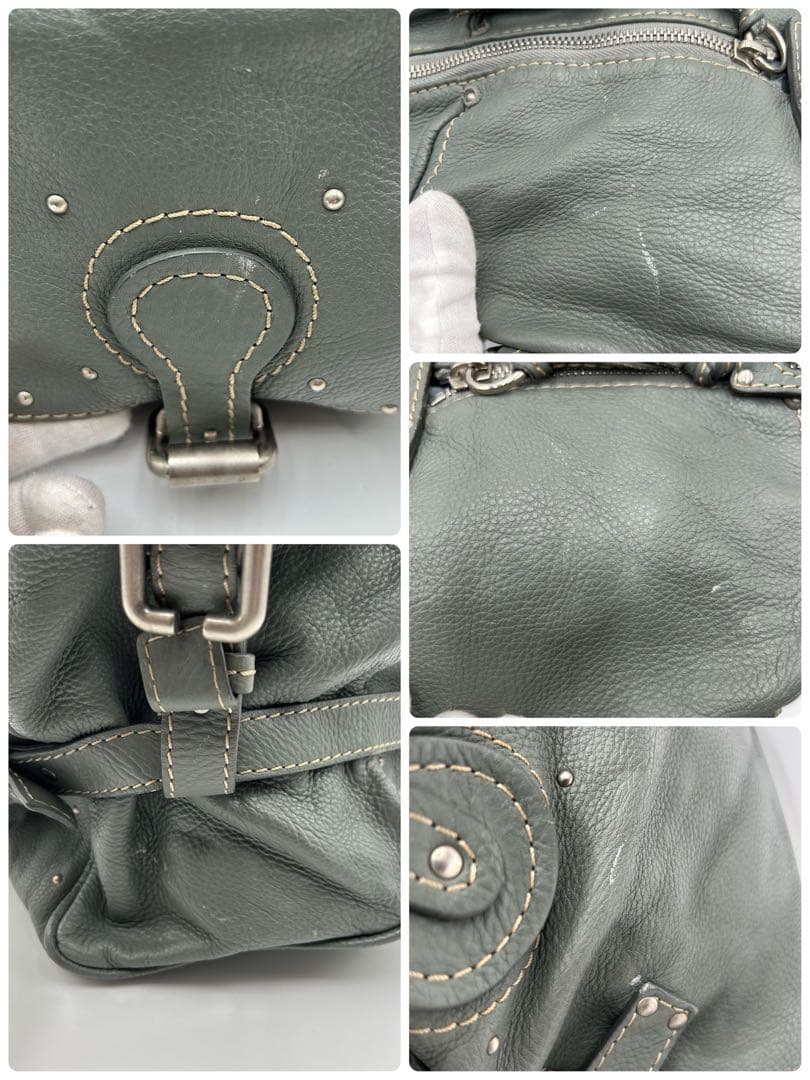 希少 Chloé クロエ パディントン 2wayハンドバッグ 南京錠