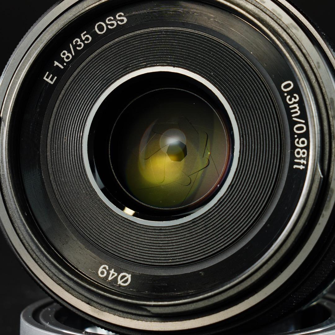 【美品】動作◎ SONY E 35mm F1.8 OSS 神レンズ 029