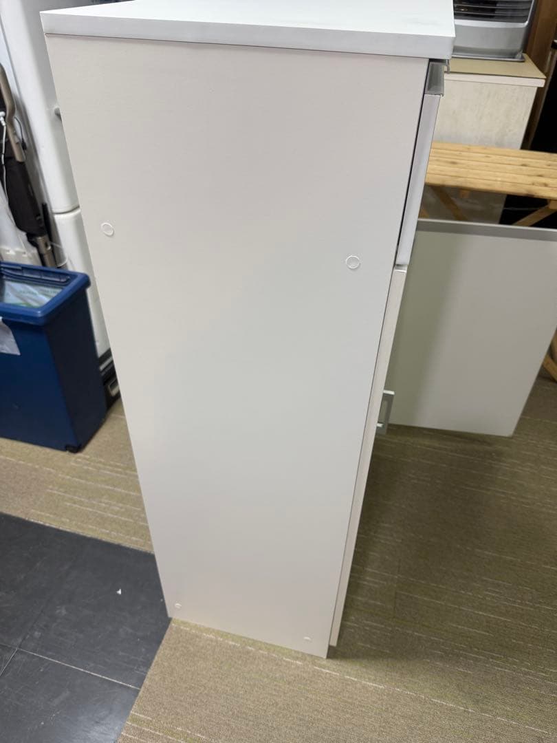 【美品】ニトリ　レンジ台　（フォルムN RE1275 WH）　レンジボード