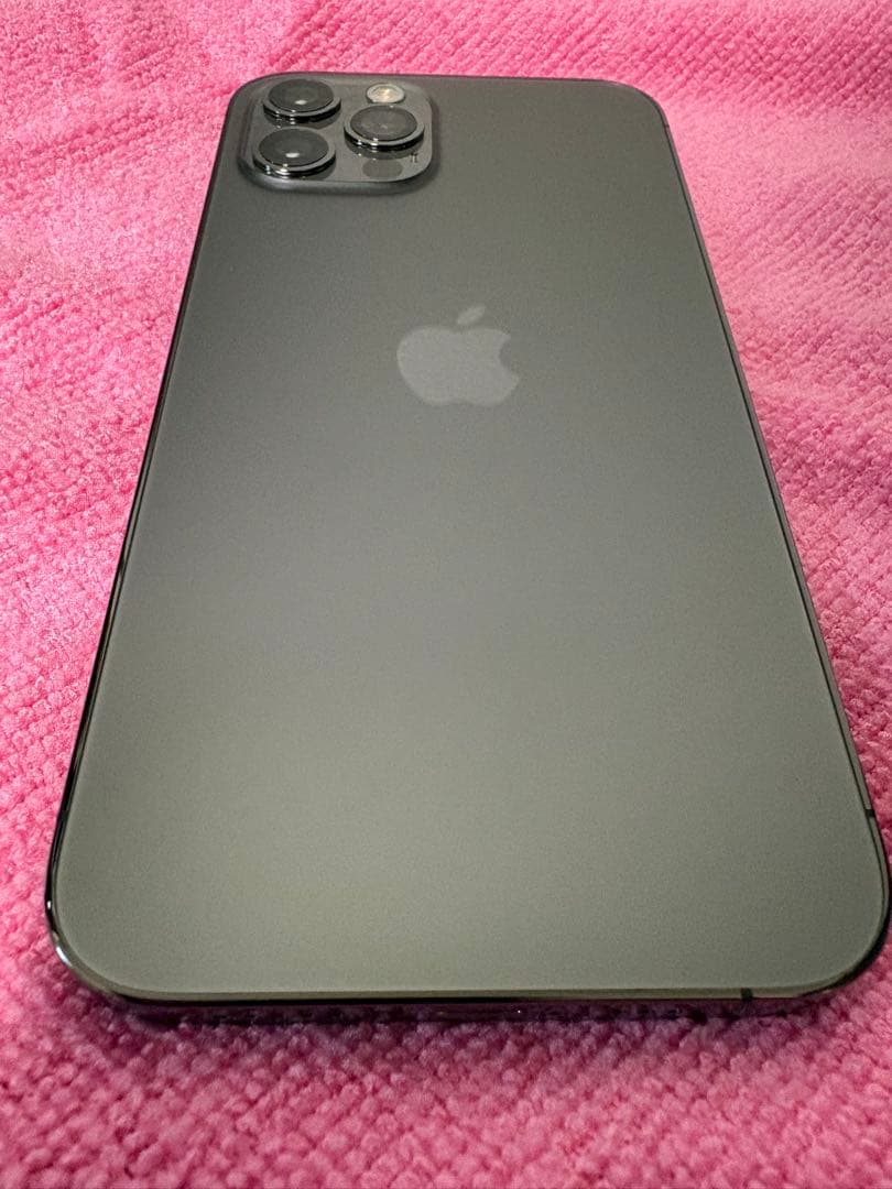 【きこママ】iPhone12 pro グラファイト　128GB
