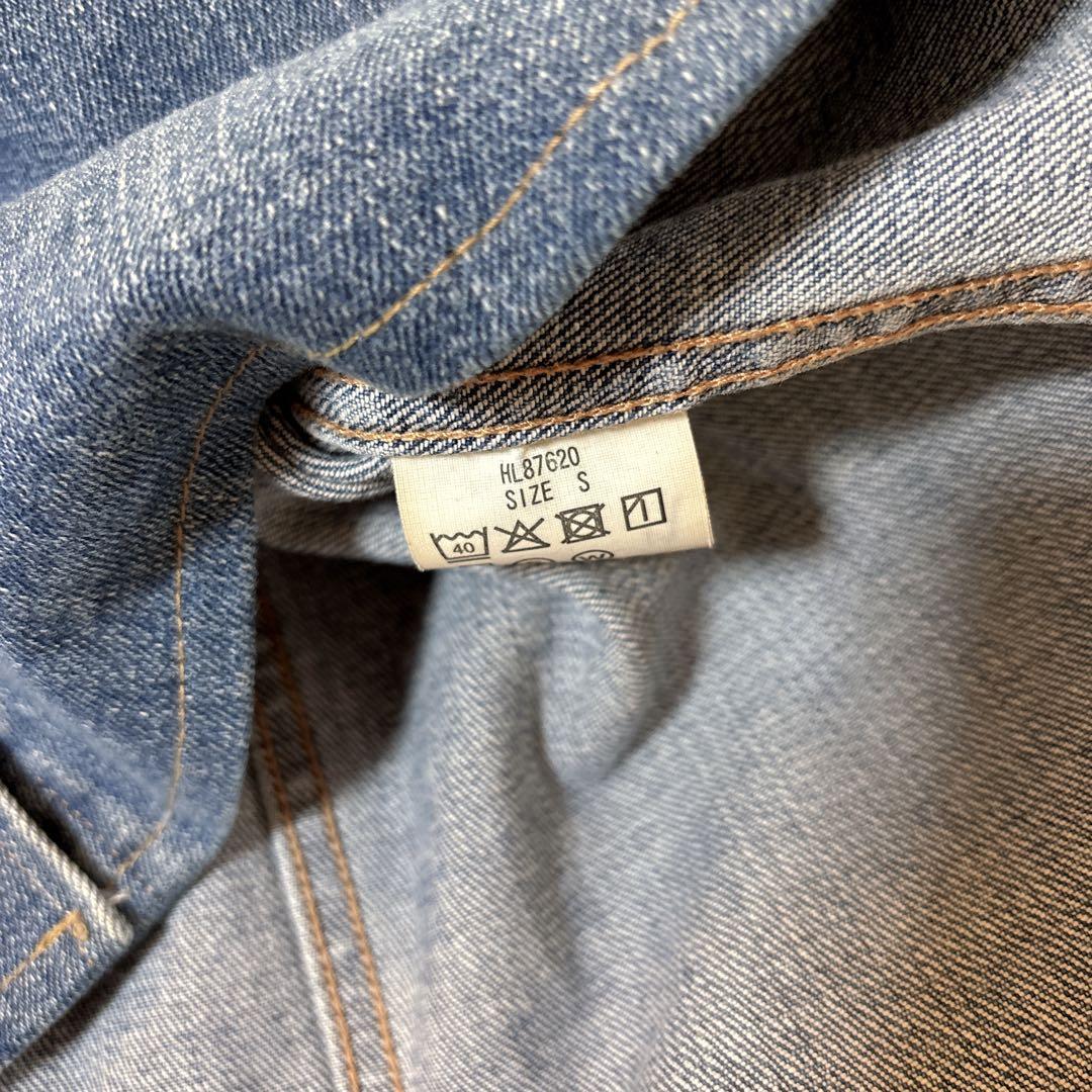 美品＊ヘルシーデニム Almond ビッグデニムシャツ ジャケット　ゆったり