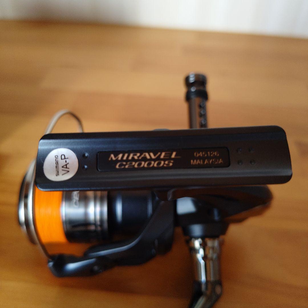 SHIMANO 22ミラベル C2000S スピニングリール　使用回数一回美品