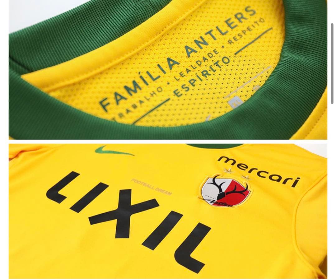 2021年【30周年記念】No. 18 上田綺世 XLサイズ 3rdユニフォーム