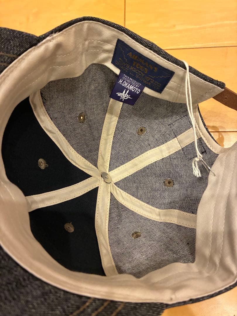 u*7様 トイズマッコイ☆ブラックデニムキャップ