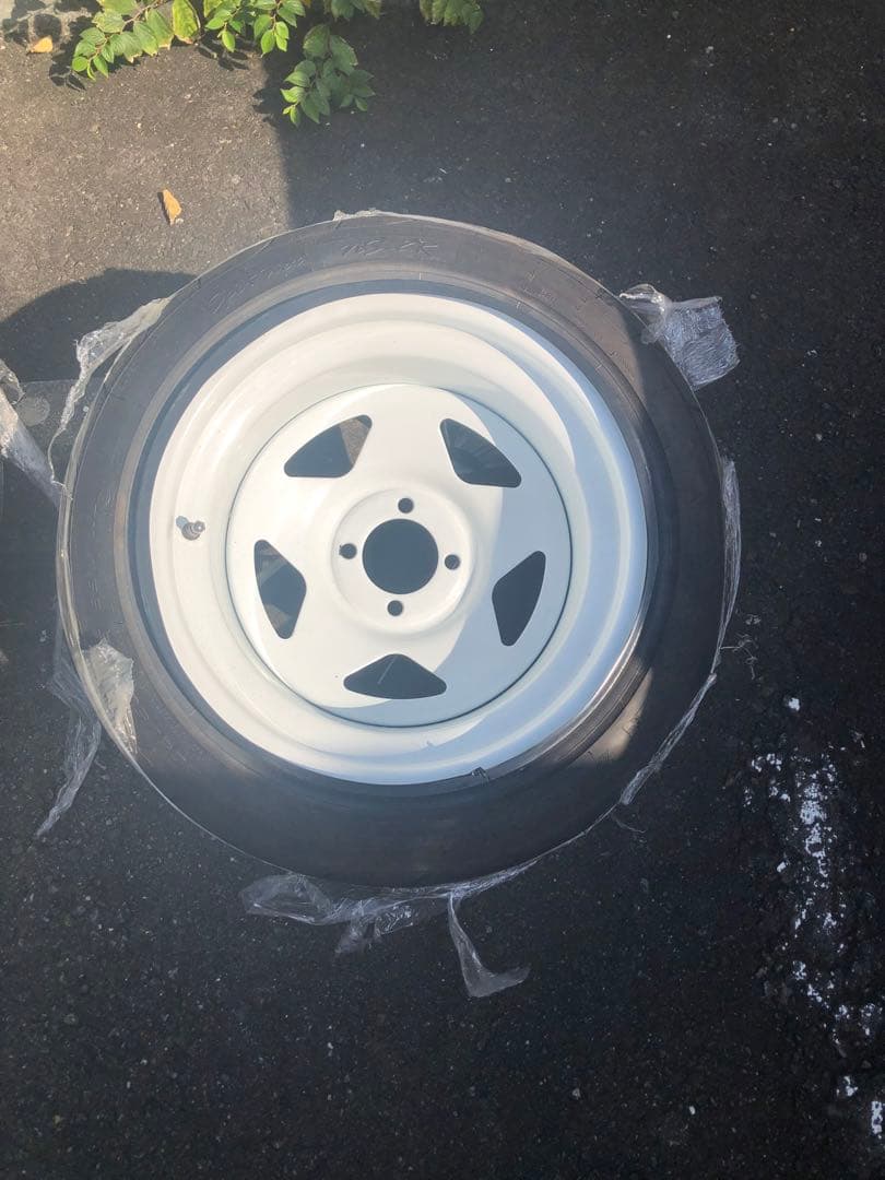 esb ESB TC01 15㌅ホワイト てっちん5スポークホイールセット2本