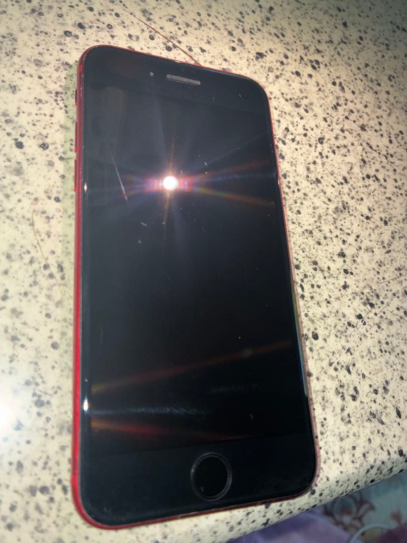 携帯電話本体 iphoneSE3 productRED 256GB