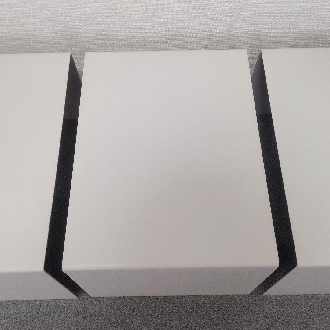 無印良品コの字棚4個セット　スタッキングシェルフ用