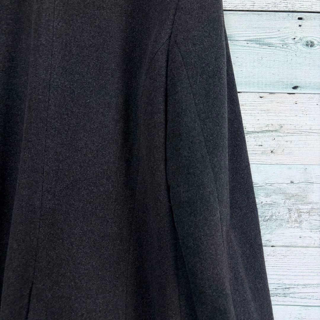 ☆美品☆23区　ウール&カシミヤコート　ウールコート　ブラック　通勤　38サイズ