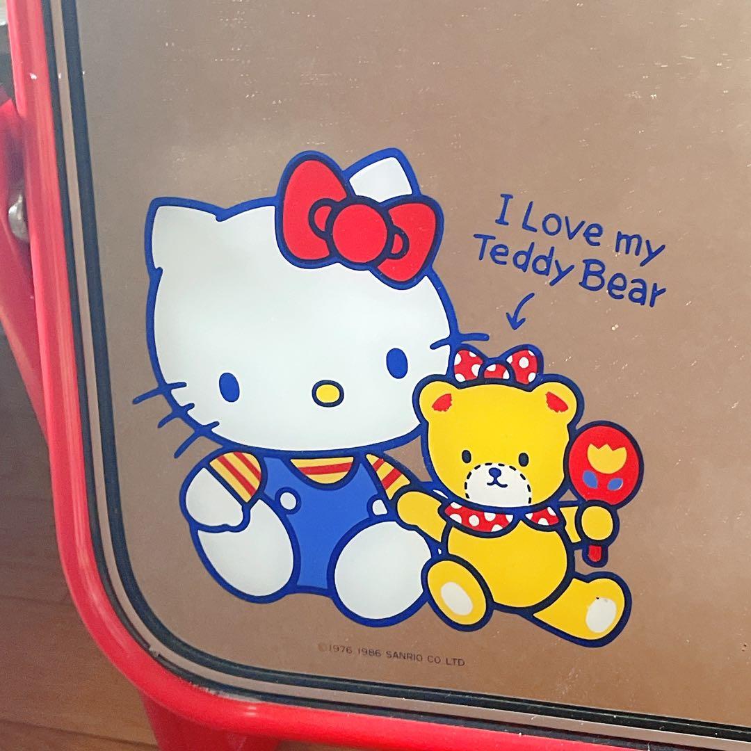 値下げ‼️激レア‼️サンリオ　ハローキティ　レトロ　スタンドミラー