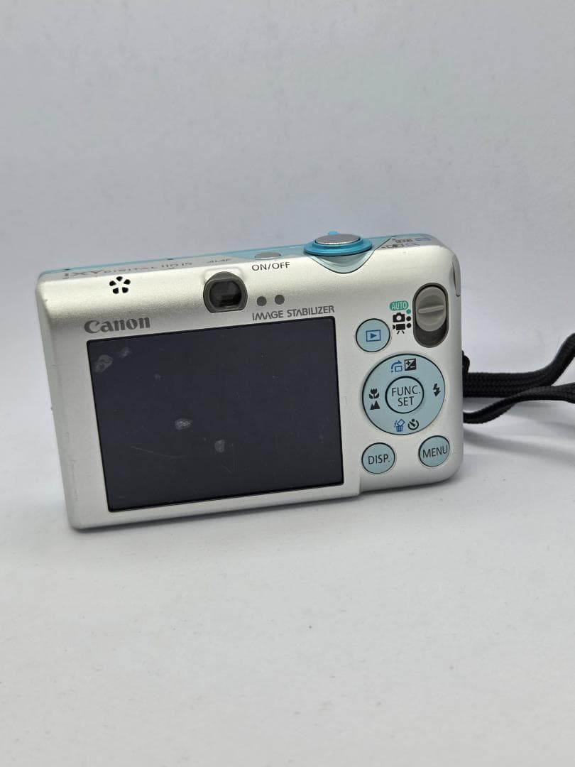 【ジャンク】キャノン Canon IXY DIGITAL 110 IS 水色
