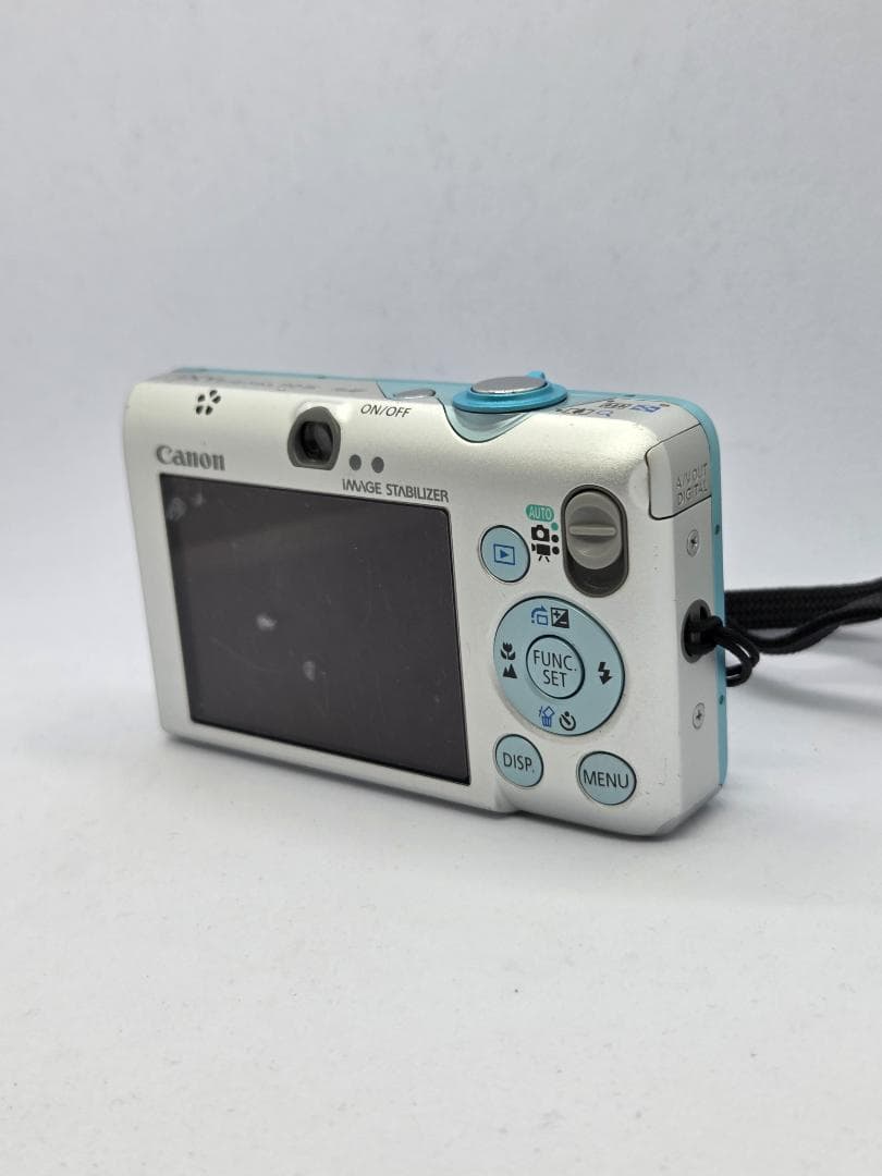 【ジャンク】キャノン Canon IXY DIGITAL 110 IS 水色