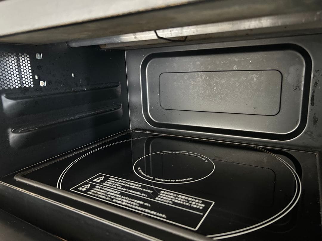 BALMUDATheRangeK04A-SUステンレスオーブンレンジ2019年製