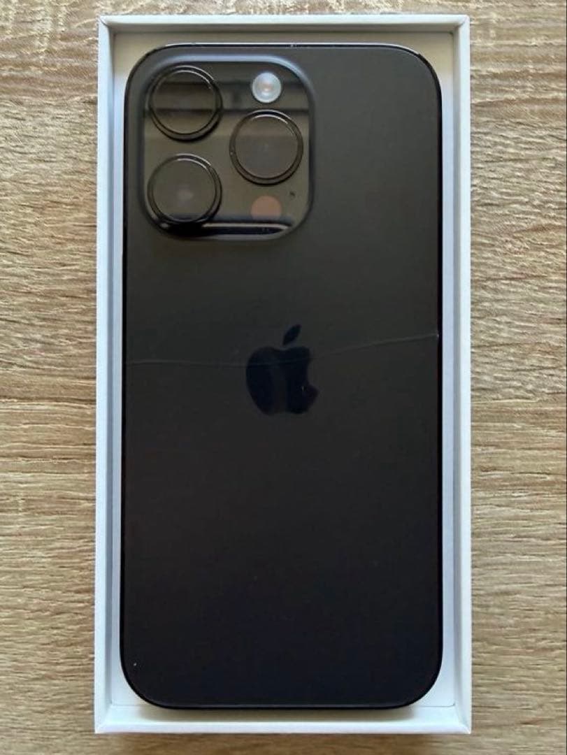 Apple iPhone 14 Pro スペースブラック512GB 背面割れ